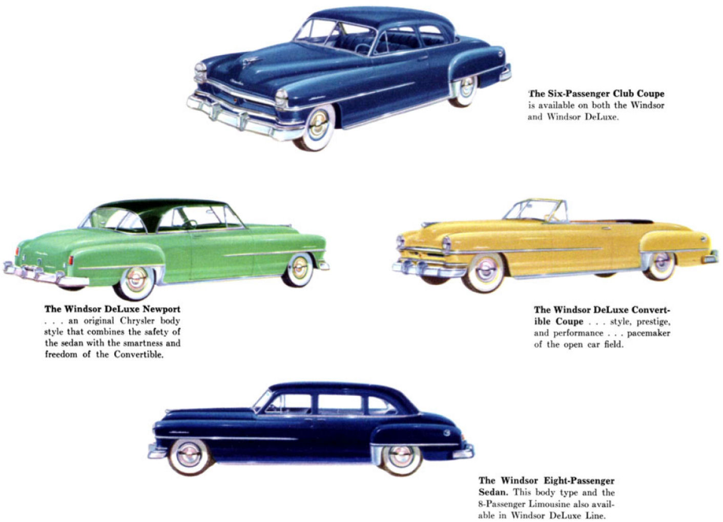 1951 Chrysler Full-Line Brochure Page 7